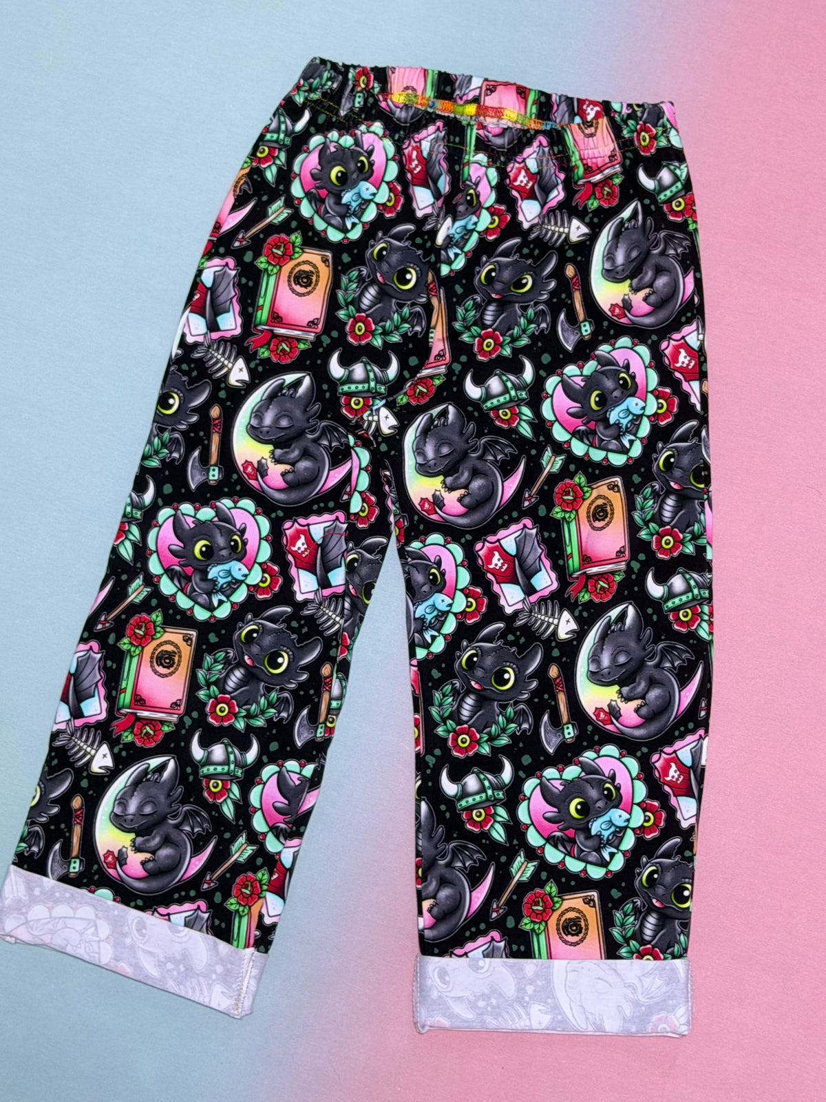 Childrens Straight leg trousers (rolled or hemmed)