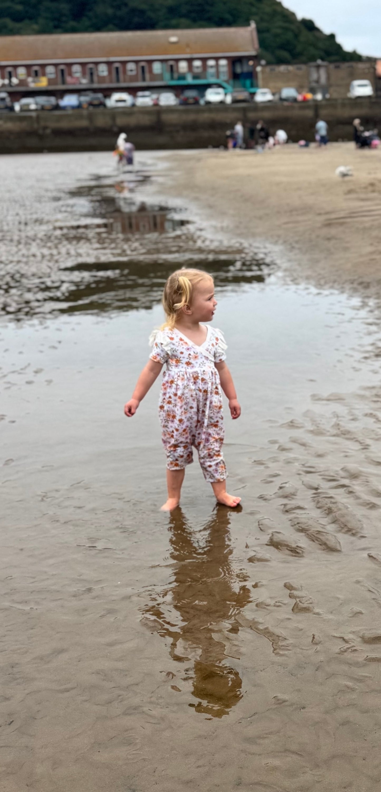 Children's Magnolia Romper