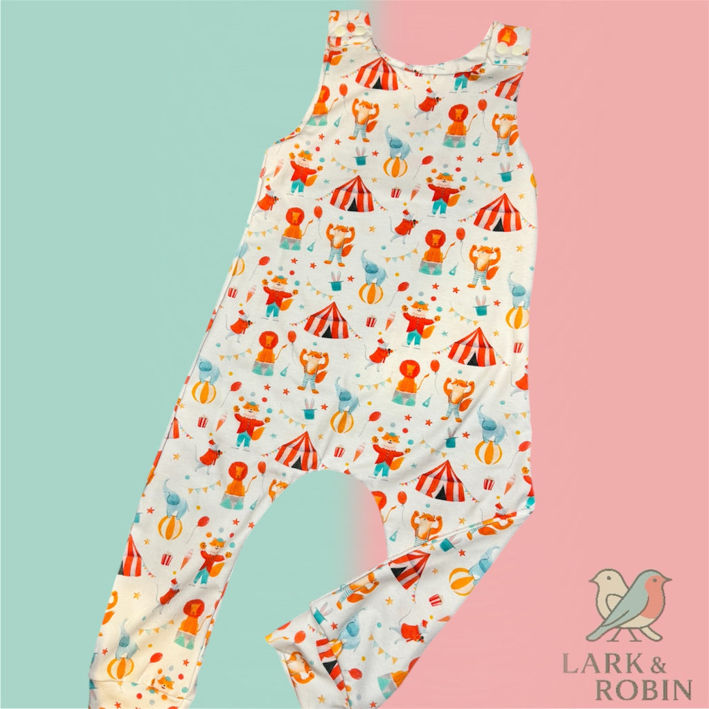 Shoulder snap romper