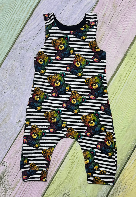 Children's Long Shoulder Snap Romper
