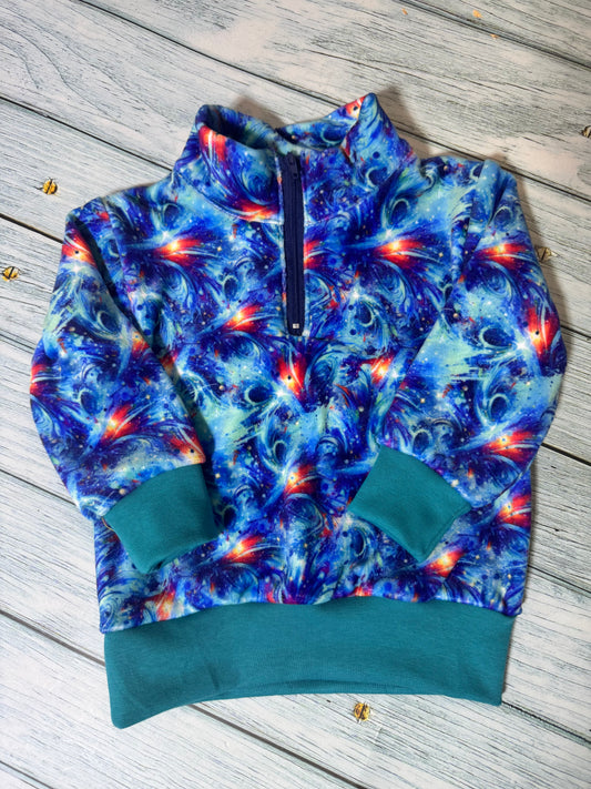 Children's quarter zip