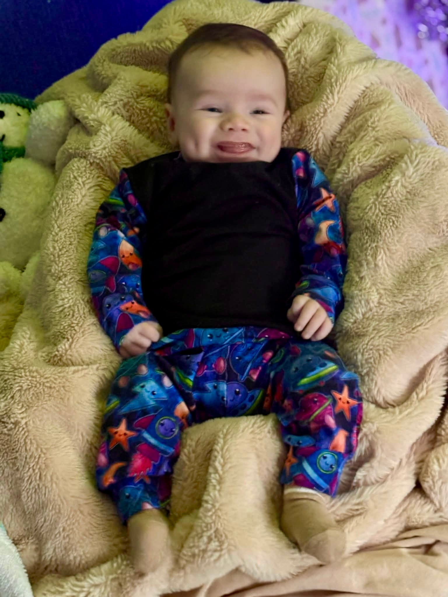 Plain body top & joggers set