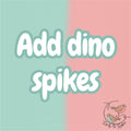 Add dino spikes