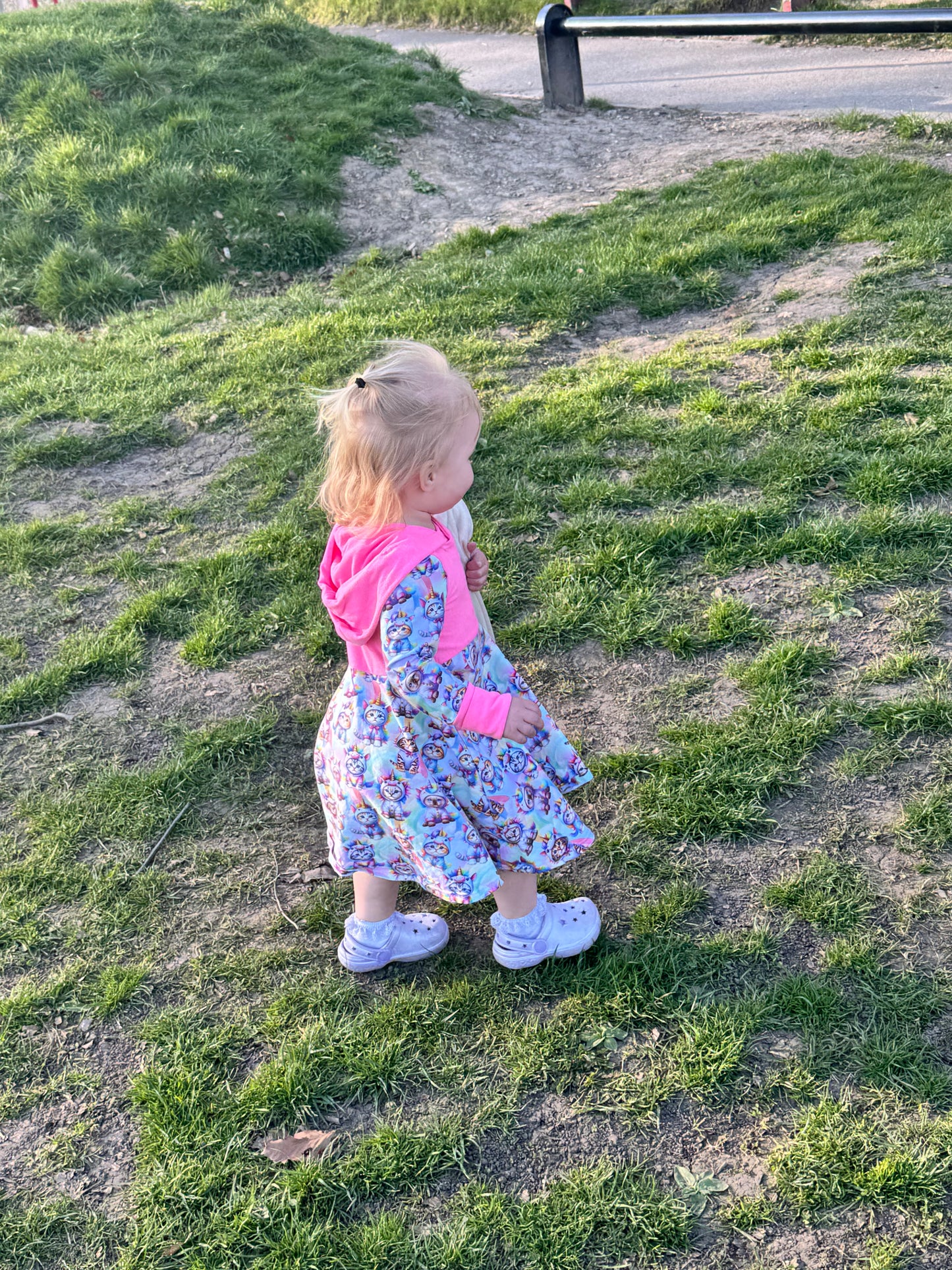 Hooded Grow With Me Dress