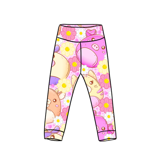 PREORDER leggings - cute squish