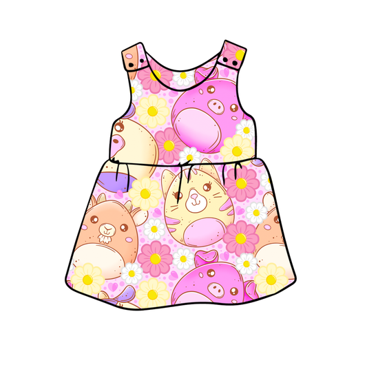 PREORDER snap dress - cute squish
